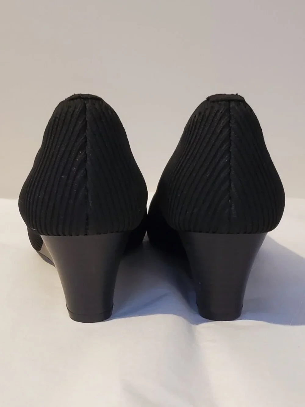 Vivaia Square Toe Margot Wedge Pro Heels EU Size 38 = 7-7.5